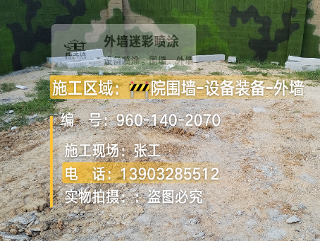 大渡口迷彩漆喷涂方法（通用 + 数码专项